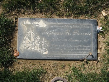 Florence, Stephanie Renee gravesite