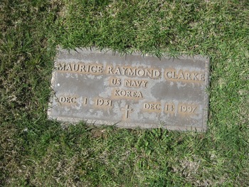 Clarke, Maurice Raymond gravesite