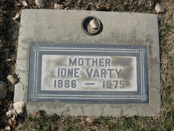 Varty, Ione B. gravesite