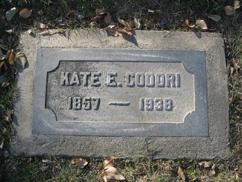 Codori, Kate E. gravesite