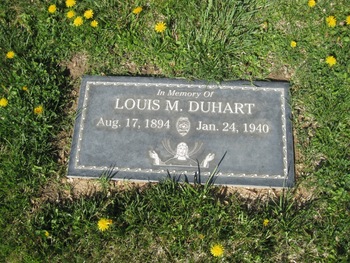 Duhart, Louis Martin gravesite
