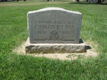 Lasa, Carlos Ricardo gravesite
