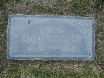 Bishop, Hester Jane gravesite