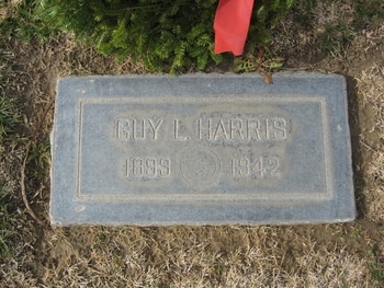 Harris, Guy Lathrop gravesite