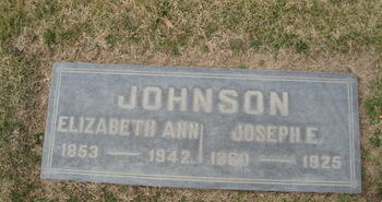 Johnson, Elizabeth Ann gravesite