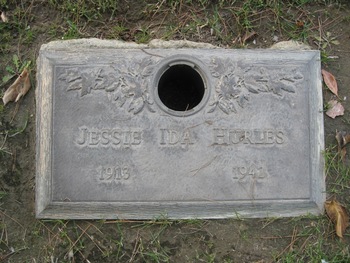 Hurles, Jessie Ida gravesite