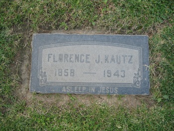 Kautz, Florence Julie gravesite