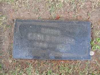 Witter, Carl Bundy gravesite