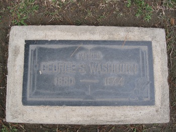 Washburn, George Stephen gravesite