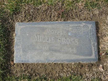 Cross, Millie gravesite