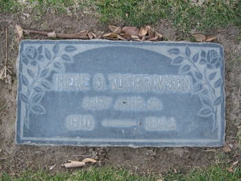 Torgrimson, Irene Opal gravesite