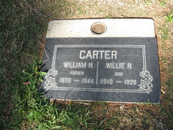 Carter, William Henry gravesite
