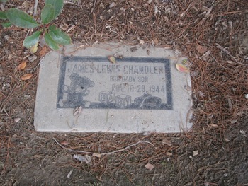 Chandler, James Lewis gravesite