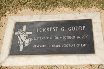 Godde, Forrest George gravesite