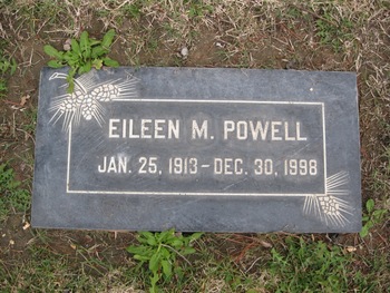 Powell,   Eileen M. gravesite