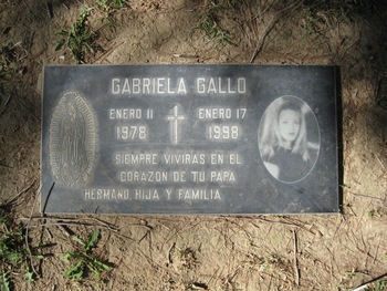 Gallo, Gabriela gravesite