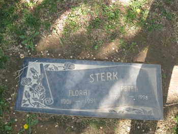 Sterk, Peter Anton gravesite