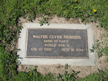 Primmer, Walter Clyde gravesite