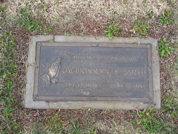 Smith, Gwendolyn Kay gravesite