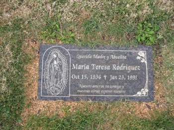 Rodriguez, Maria Teresa gravesite