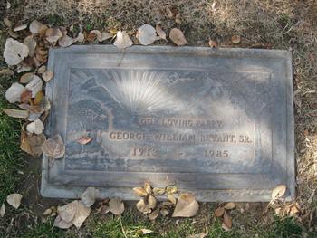 Bryant, George William gravesite