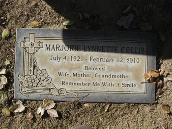 Collis, Marjorie Lynette gravesite