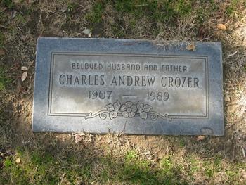 Crozer, Charles Andrew gravesite