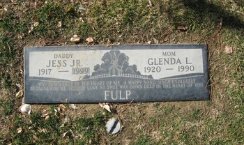 Fulp, Jr. Jess gravesite
