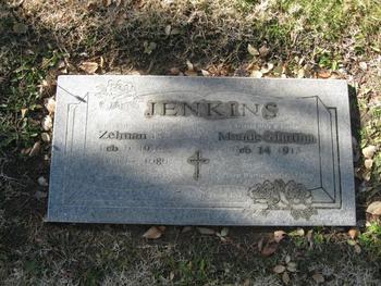 Jenkins, Zelman E. gravesite