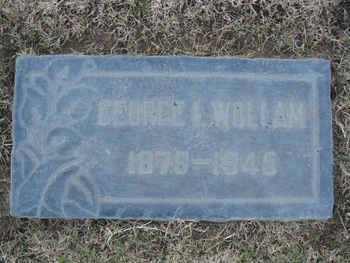 Wollam, George Idenhower gravesite
