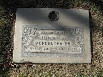 Morgenthaler, Belinda Lee gravesite