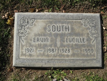 South, Lucille gravesite
