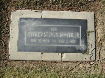 Bower, Jr. Jeffrey Steven gravesite