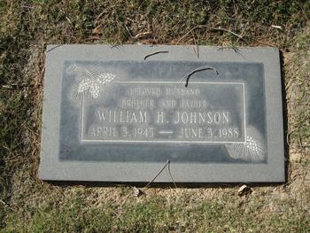 Johnson, William Howard gravesite
