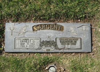 Sargent, Eleanor M. gravesite