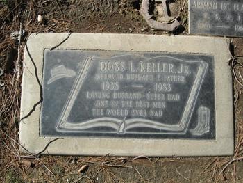 Keller, Jr. Doss Lloyd gravesite