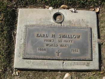 Swallow, Earl Heaton gravesite