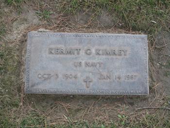 Kimrey, Kermit George gravesite
