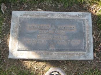 Parker, Herbert Lyle gravesite