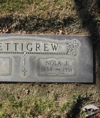 Pettigrew, Nola Joann Marie gravesite
