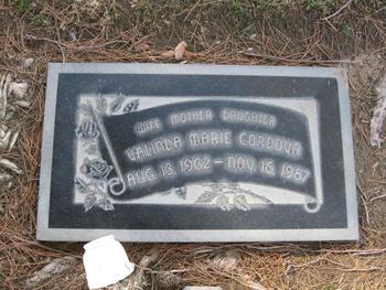 Cordova, Valinda Marie gravesite
