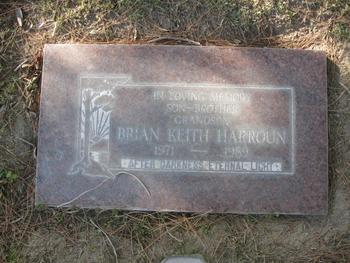Harroun, Brian Keith gravesite