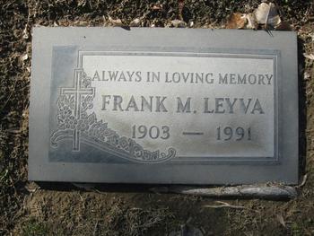 Leyva, Frank M. gravesite