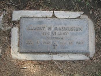 Rasmussen, Albert Hallbohm gravesite