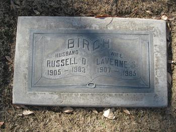 Birch, Russell Dallon gravesite