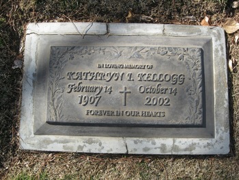 Kellogg, Kathryn I. gravesite