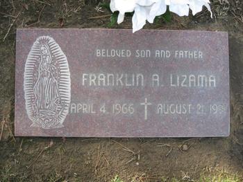 Lizama, Franklin Anthony gravesite