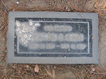 Poole, Angelia R. gravesite