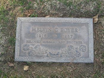 Royer, Melvin Clifford gravesite