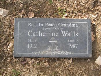 Walls, Catherine Lamanda Jane gravesite